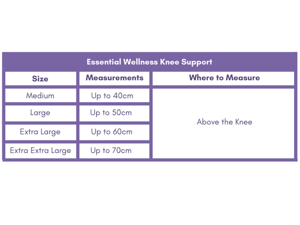 Knee Support, Adjustable Fit - Reduces knee pain & discomfort-Orthotics, Braces & Sleeves-Medium - M-Essential Wellness-5060536630046