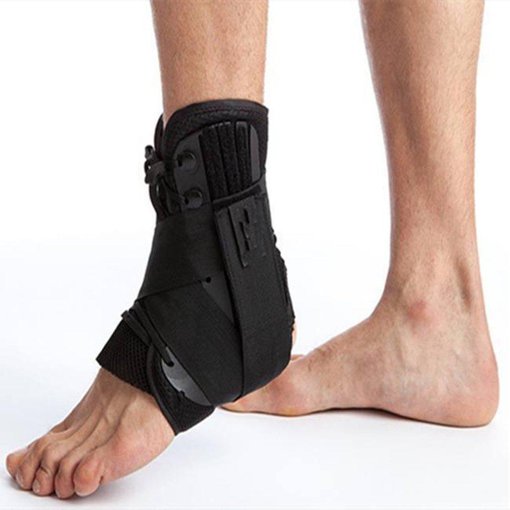 Ankle Brace For Severe Sprains, Lace Up - Ultra Sturdy & Supportive
