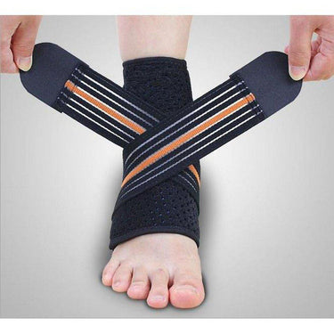 Ankle Support with Reinforcing Strap - Stabilises & Supports-Orthotics, Braces & Sleeves-Right-Essential Wellness-5060536630060