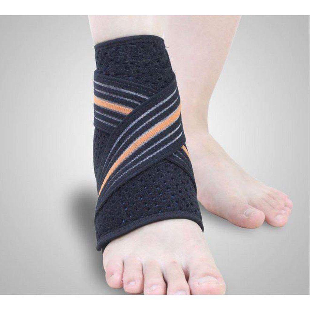 Ankle Support with Reinforcing Strap - Stabilises & Supports-Orthotics, Braces & Sleeves-Right-Essential Wellness-5060536630060