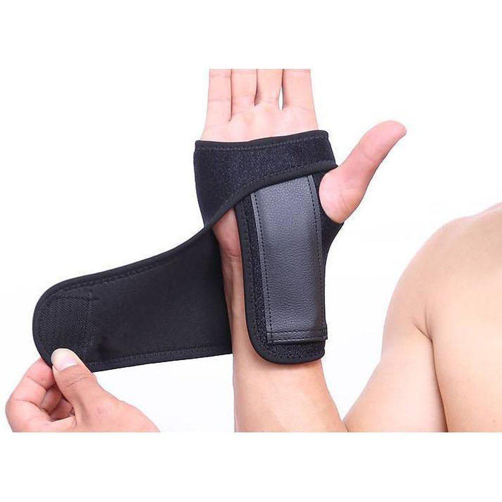 Wrist Support - With Reinforcing Bar. Perfect for Carpal Tunnel or Sprained Wrist-Orthotics, Braces & Sleeves-Left hand-Essential Wellness-5060536630091