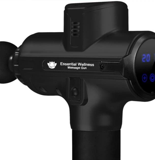 Essential Wellness handheld deep tissue massage gun