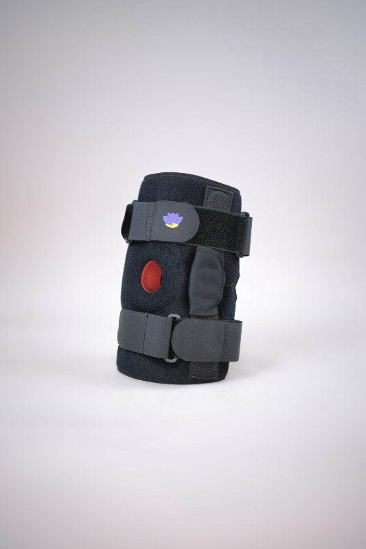 Essential Wellness hinged knee brace, adjustable fit