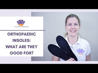 Orthopaedic Insoles for Foot & Heel Pain - Gel Heel and Shock Absorbing