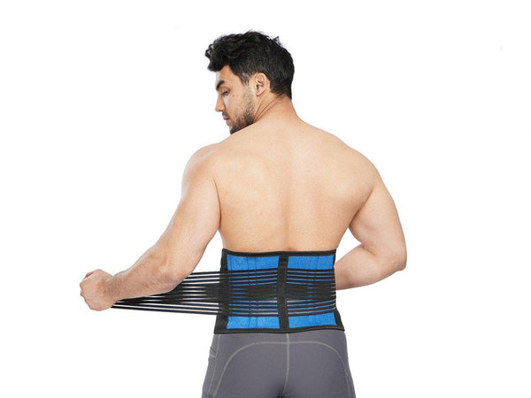 Back Support Belt - Lumbar Support Brace-Orthotics, Braces & Sleeves-Medium-Essential Wellness-5060536636673