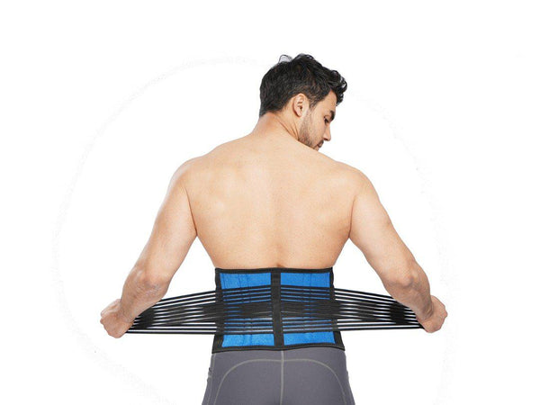 Back Support Belt - Lumbar Support Brace-Orthotics, Braces & Sleeves-Medium-Essential Wellness-5060536636673