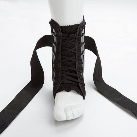 Ankle Brace For Severe Sprains, Lace Up - Ultra Sturdy & Supportive-Orthotics, Braces & Sleeves-Medium-Essential Wellness-5060536630688