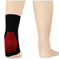 Thumbnail for Ankle Support, Breathable Compression Sleeve - Black & Red, Unisex-Orthotics, Braces & Sleeves-XL-Essential Wellness-5060536630732